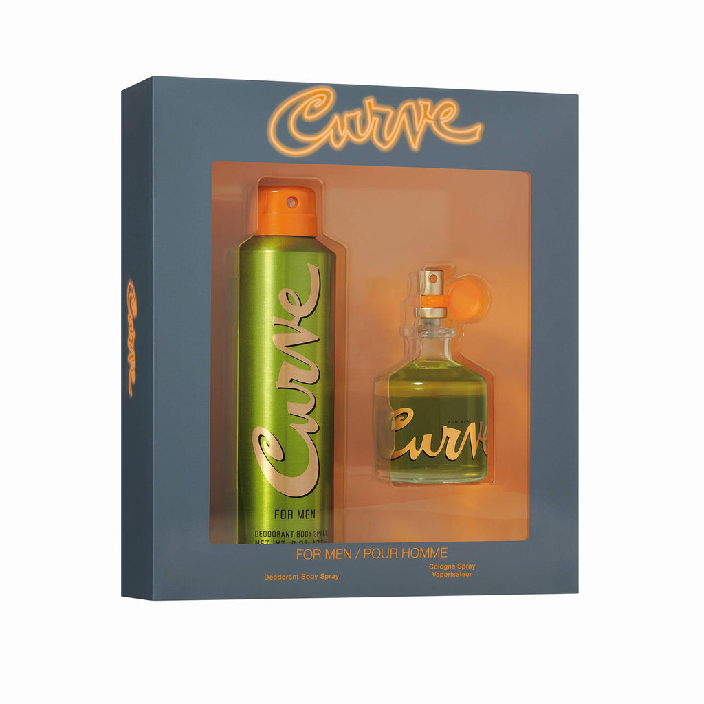 Curve Curve for Men 2-Piece Gift Set – Cologne & Deodorant