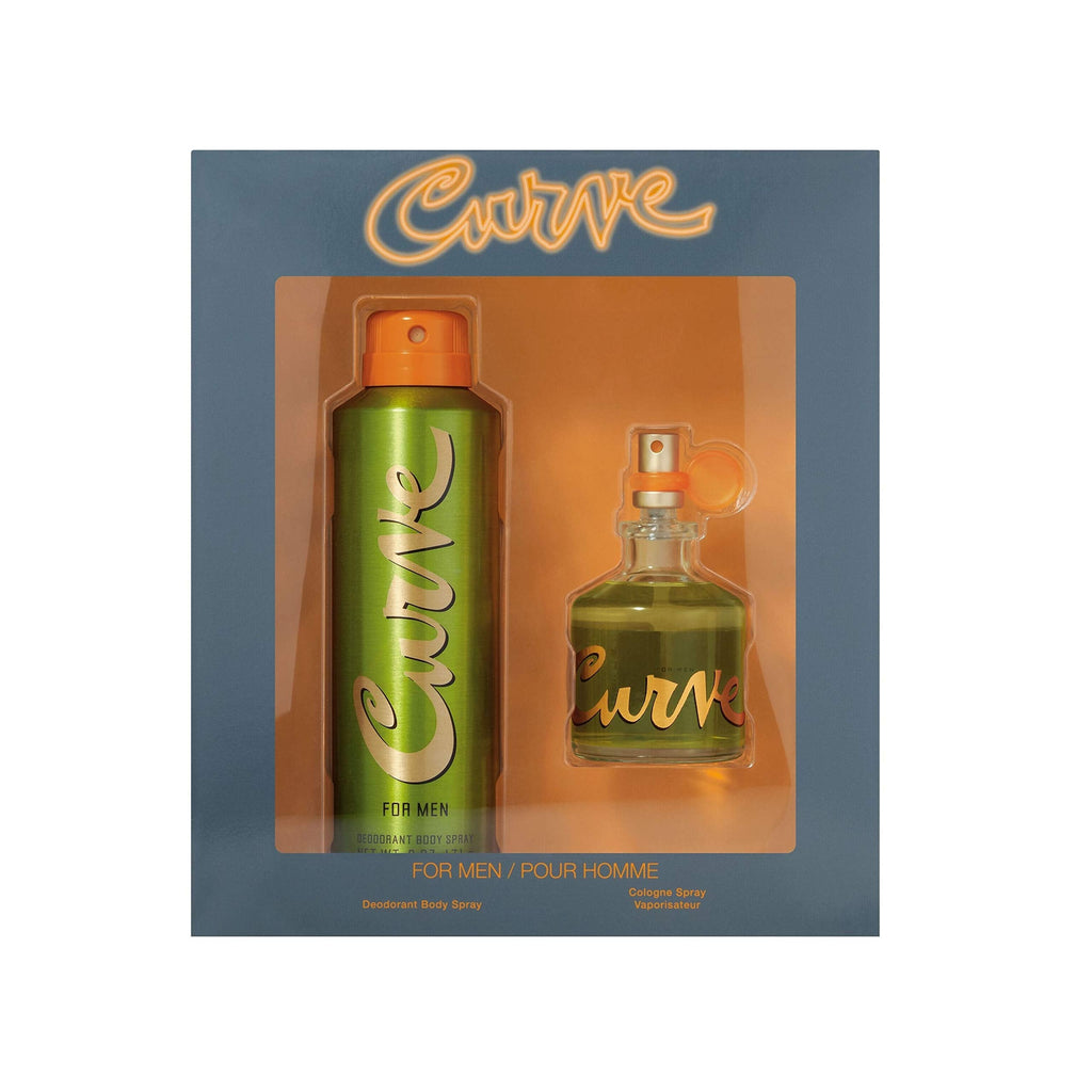 Curve Curve for Men 2-Piece Gift Set – Cologne & Deodorant
