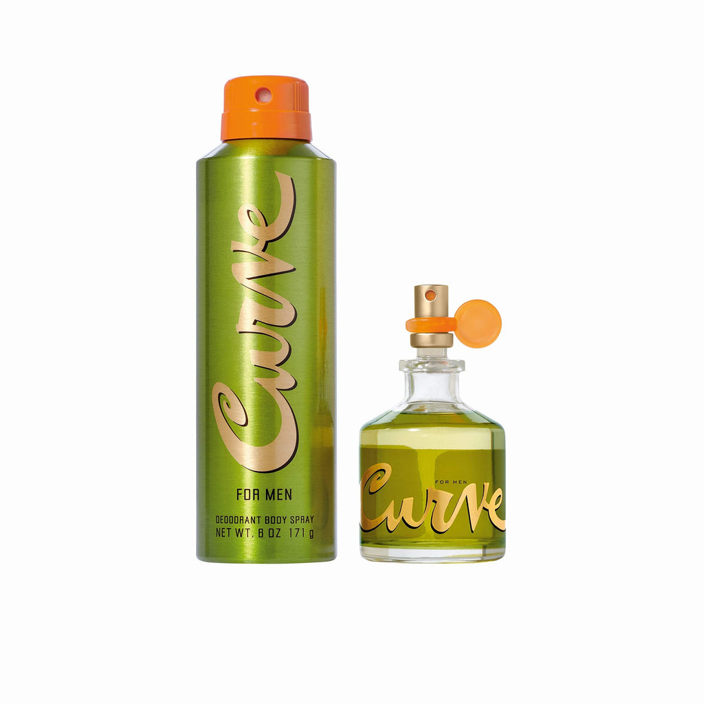 Curve Curve for Men 2-Piece Gift Set – Cologne & Deodorant