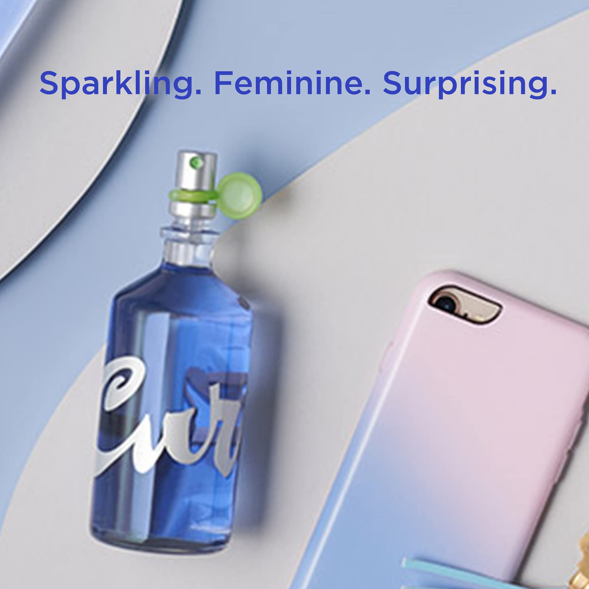 Curve Women's Perfume EDT Spray 3.4 oz | Sparkling Watery-Fresh Floral
