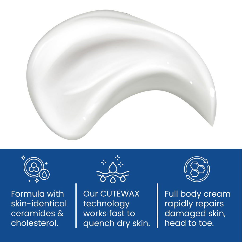 Cutemol CM Emollient Cream — Ceramide-Rich Barrier Support & Hydration (8 oz)