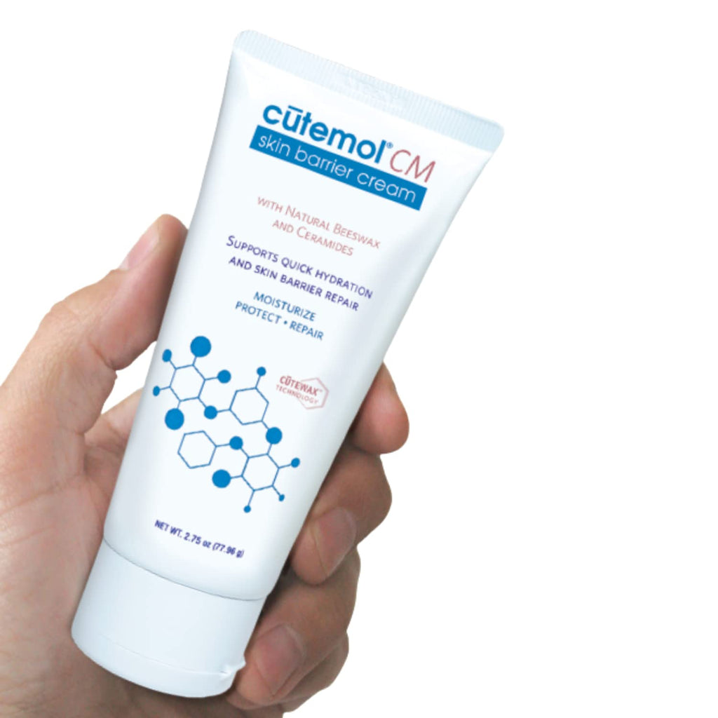 Cutemol CM Emollient Cream – Ceramides & Beeswax for Dry Skin (2.75 oz)