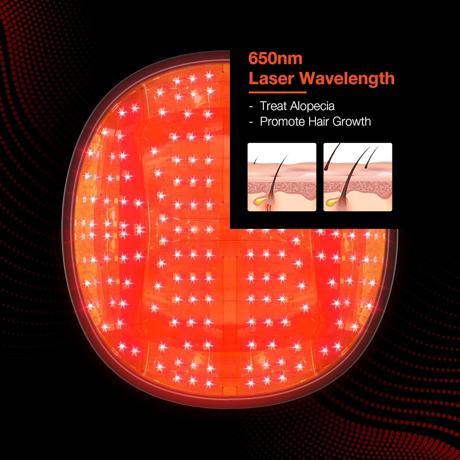 CWTUL Laser Hair Growth Cap – FDA-Cleared Home Laser Therapy for Hair Support