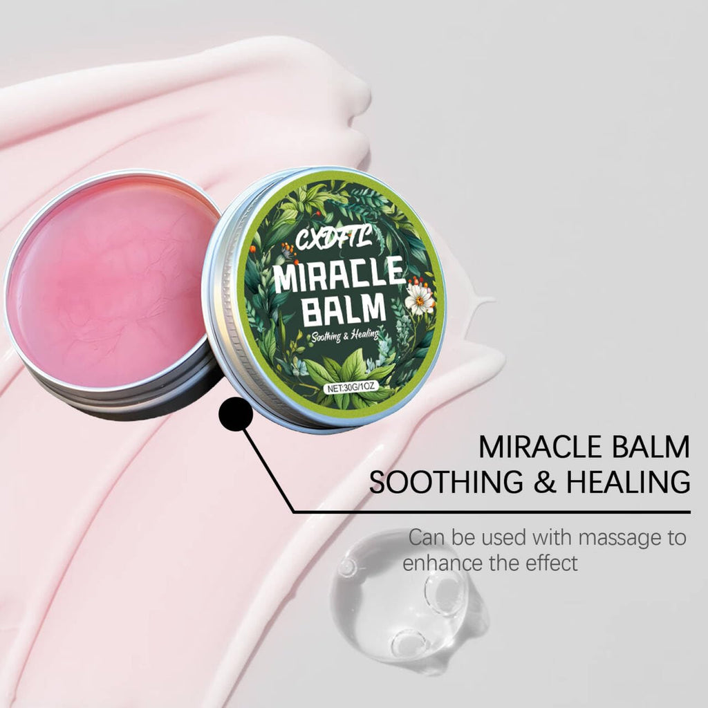 CXDFTL Miracle Balm – Organic 3-Pack Moisturizing Cream for Legs, Arms, and Back