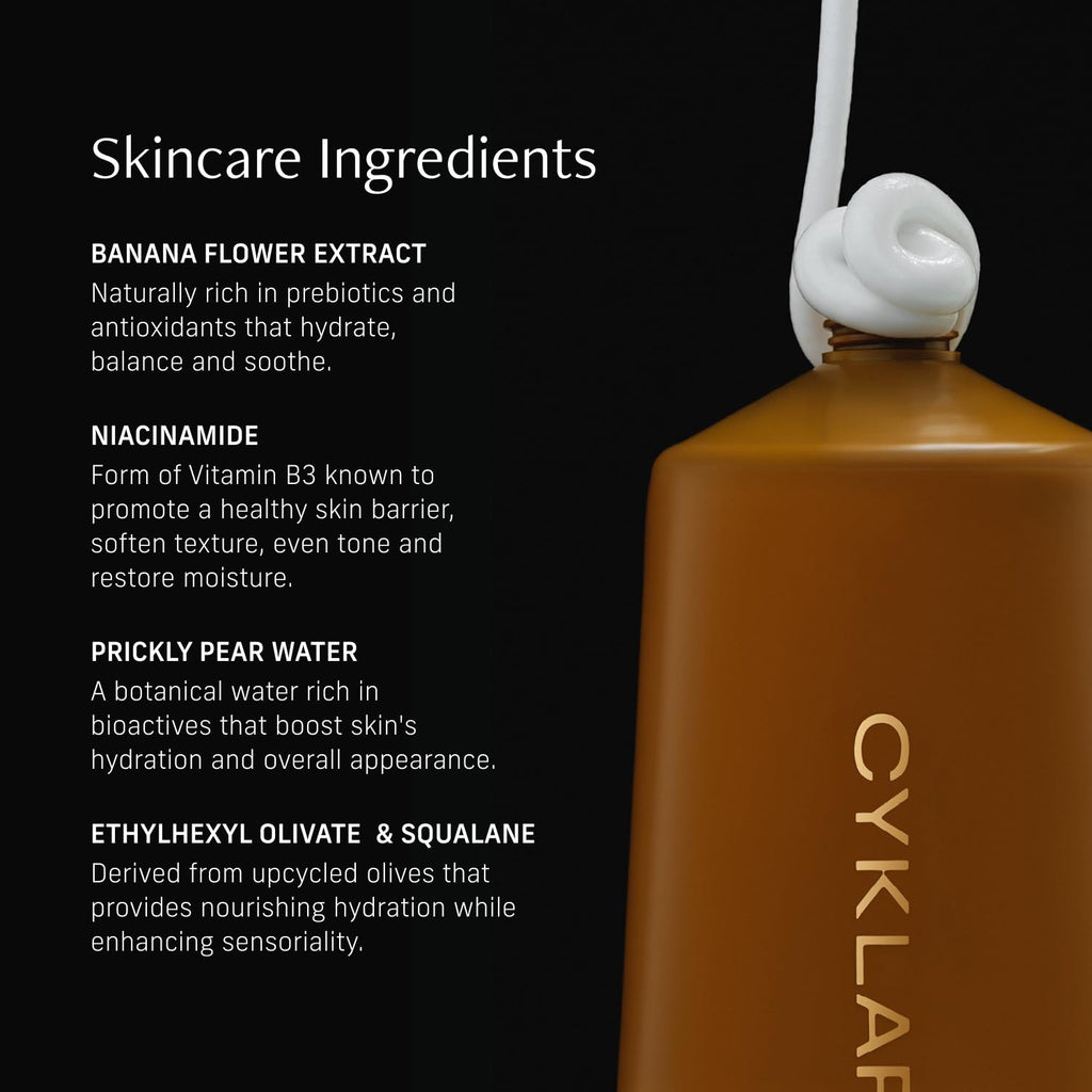 CYKLAR Nutrient Rich Body Cream — Deep Hydration with Niacinamide & Banana Flower