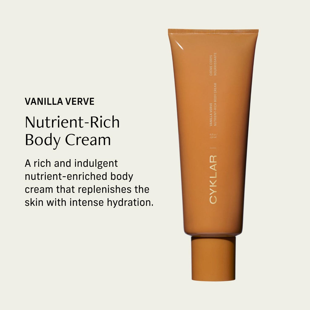 CYKLAR Nutrient Rich Body Cream — Deep Hydration with Niacinamide & Banana Flower