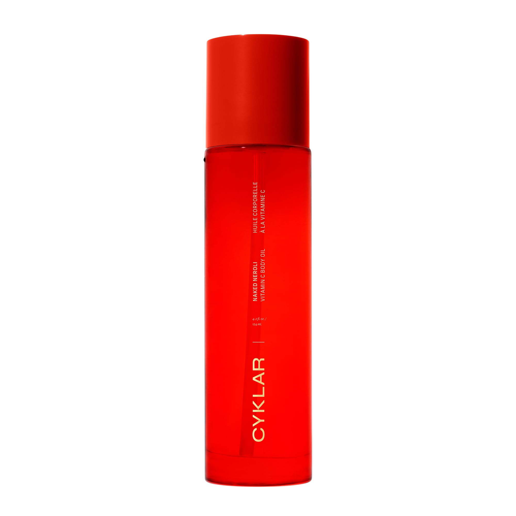 CYKLAR Vitamin C Body Oil | Naked Neroli Scented Hydrating Skin Serum (4.2 fl oz)