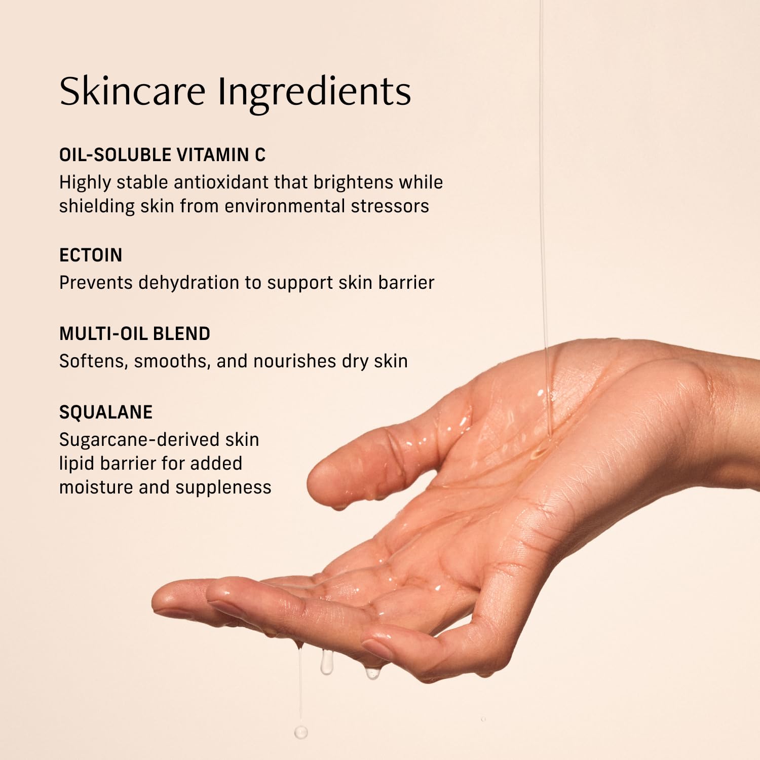 CYKLAR Vitamin C Body Oil – Vanilla Verve Scent, 4.2 Fl Oz | Hydrating Body Serum for Glowing Skin