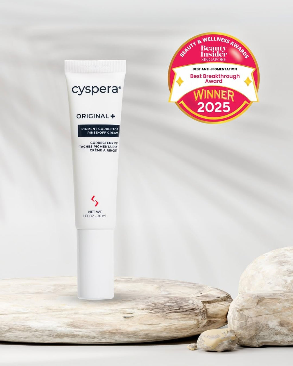cyspera Original+ Pigment Corrector Rinse-Off Cream, 1 Fl. Oz.