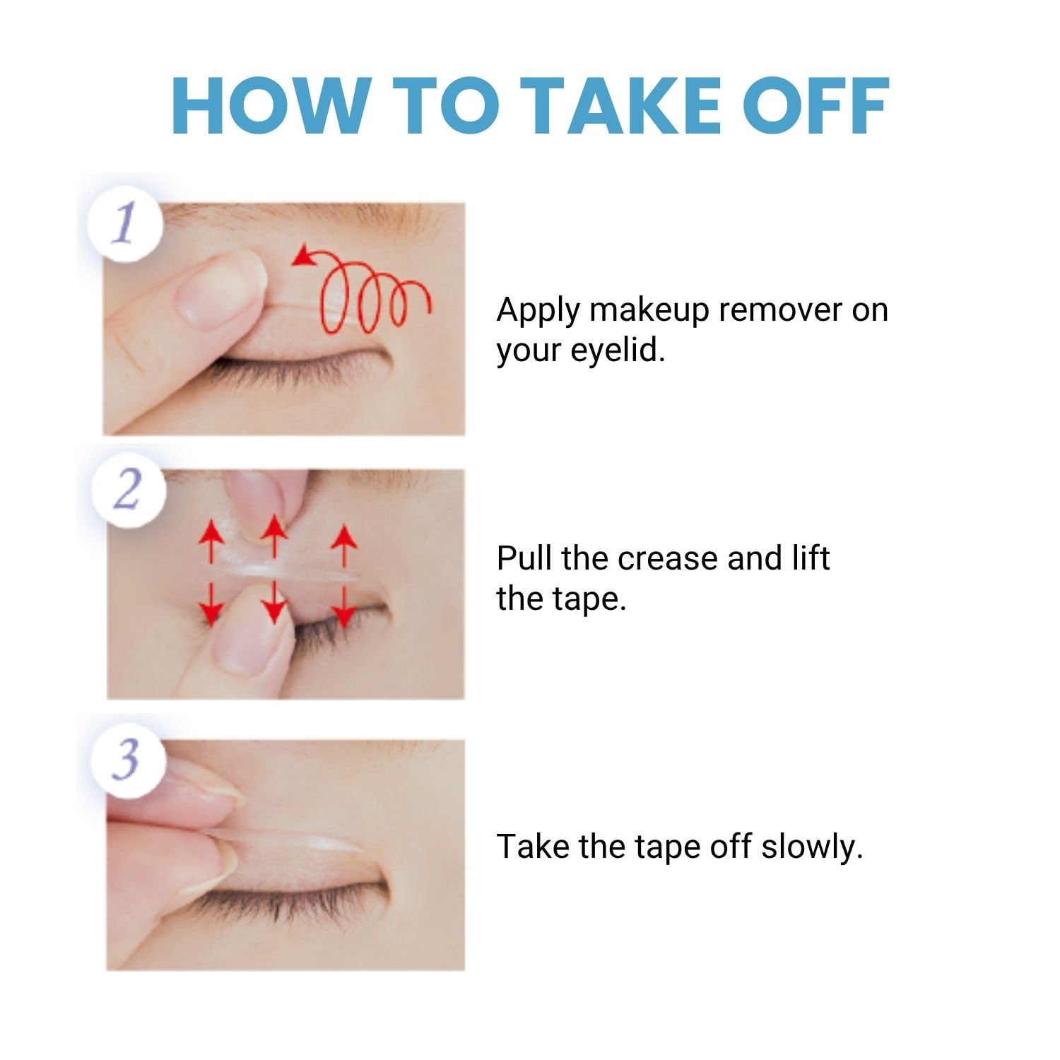 D-UP Invisible Double Eyelid Tape for Hooded Eyes Waterproof Lift Strips 120 Pc