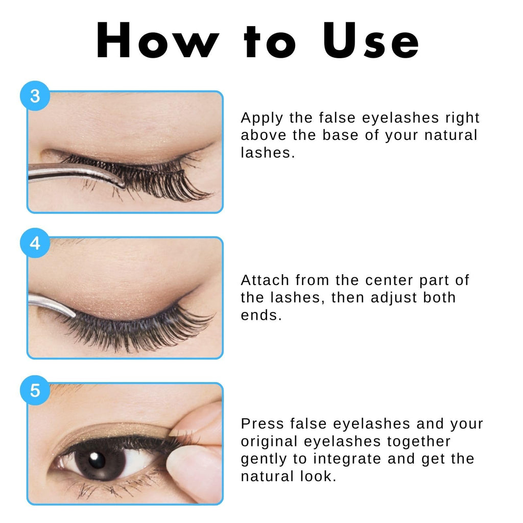 D-UP Clear Eyelash Glue for False Lashes – Transparent Finish, Flexible Elastic Hold | Waterproof & Gentle Formula (Japan)
