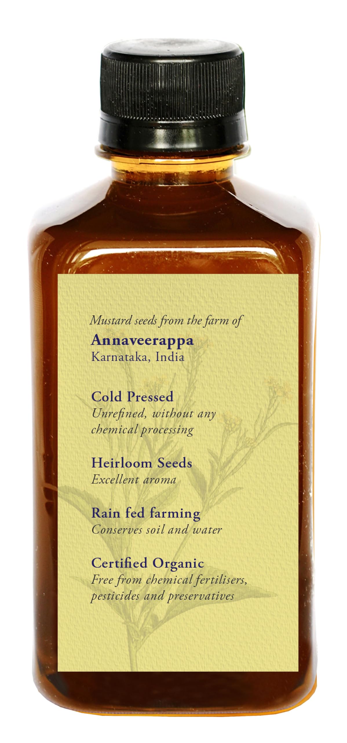 DAANA Mustard Oil for Skin – USDA Organic, Extra Virgin, Cold Pressed