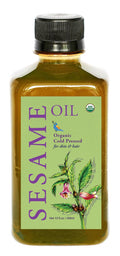 DAANA Sesame Oil for Skin – USDA Organic, Extra Virgin, Cold Pressed (12 oz)