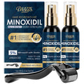 DAAZZS 5% Minoxidil Hair Growth Kit for Men & Women – Beard & Scalp Therapy, Biotin Included (2-Pack)