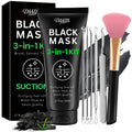 DAAZZS Blackhead Remover Mask – Charcoal Peel-Off Kit for Deep Pore Cleansing & Purifying