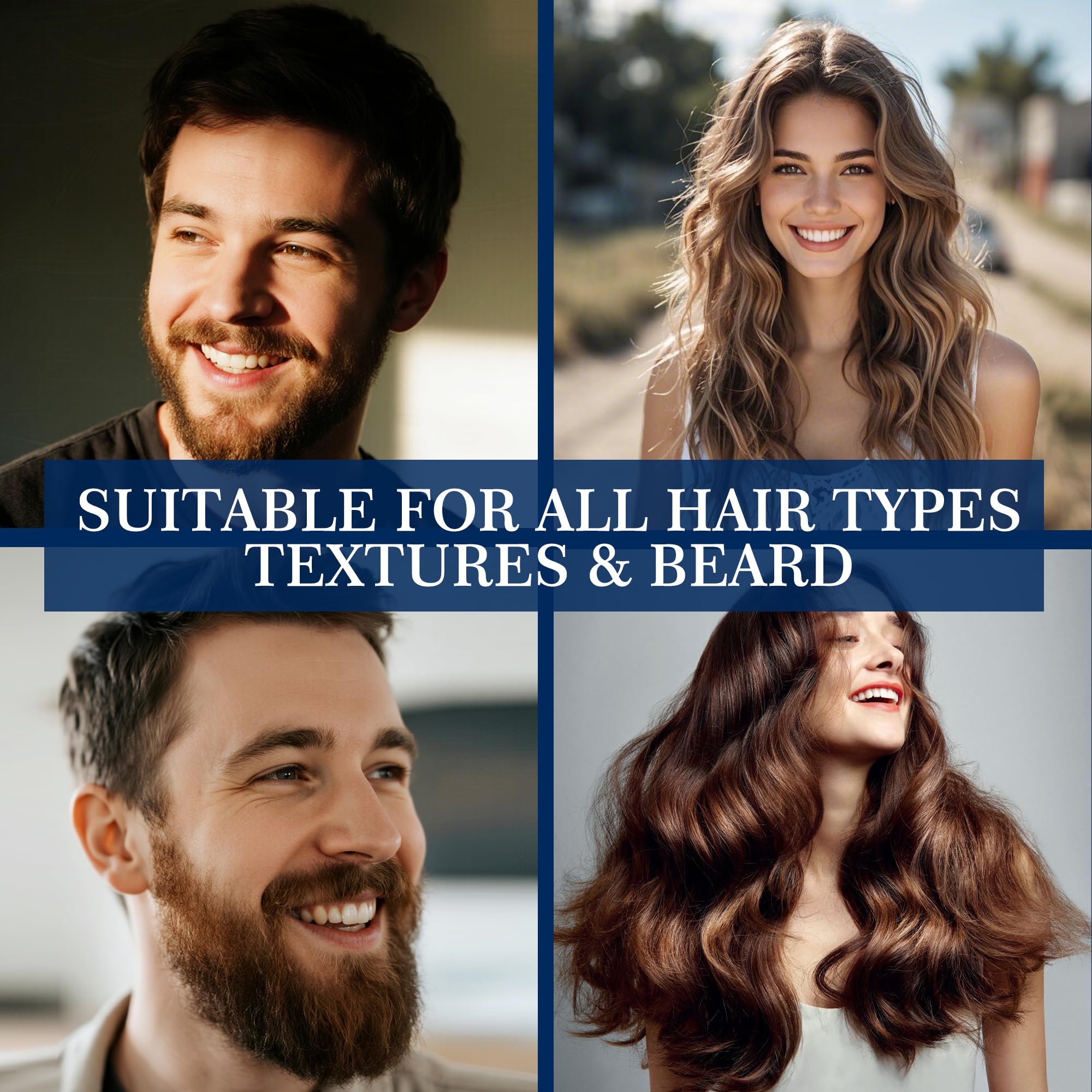 DAAZZS 5% Minoxidil Hair Growth Kit for Men & Women – Beard & Scalp Therapy, Biotin Included (2-Pack)