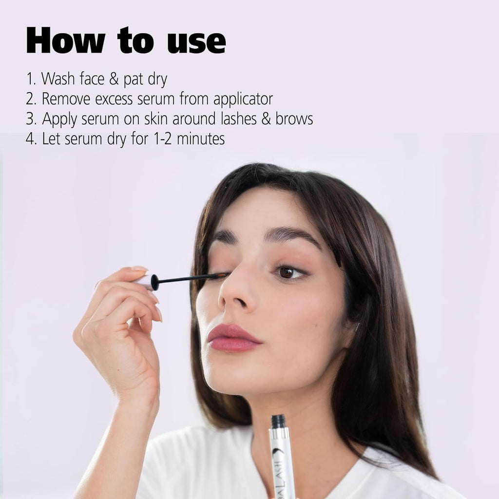 DABALASH Waterproof Combo – Lash & Brow Growth Serum + 24h Waterproof Mascara