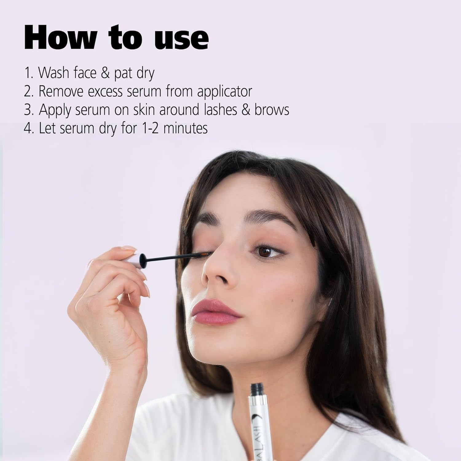 DABALASH Waterproof Combo – Lash & Brow Growth Serum + 24h Waterproof Mascara