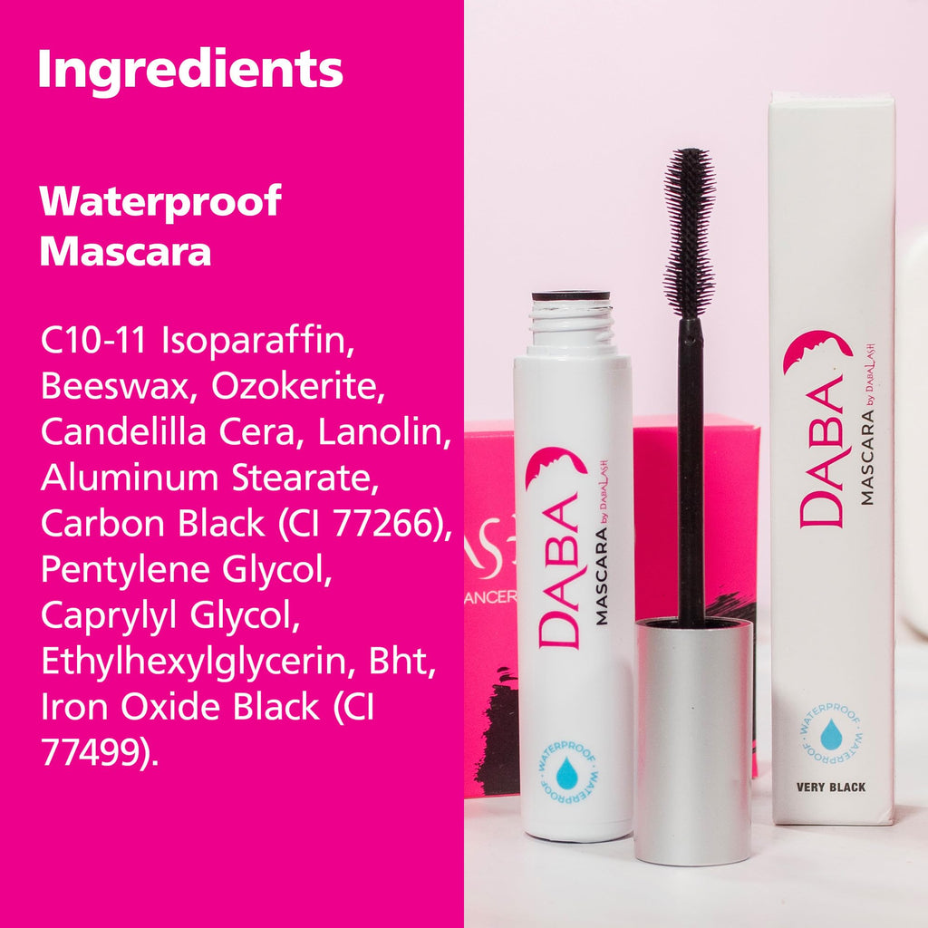 DABALASH Waterproof Combo – Lash & Brow Growth Serum + 24h Waterproof Mascara