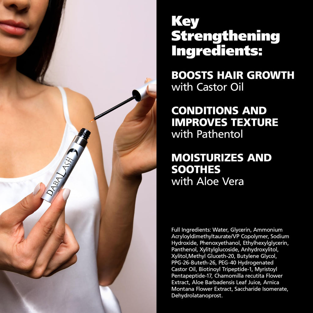 DABALASH Waterproof Combo – Lash & Brow Growth Serum + 24h Waterproof Mascara