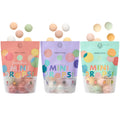 Dabble & Dollop Mini Bath Bombs Variety Pack – 36 Natural Kid’s Droplets, Resealable Pouches, Vegan & Cruelty-Free