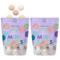Dabble & Dollop Mini Bath Bombs for Kids – 24 Natural Drops, Soothing Scents, Vegan & Cruelty-Free