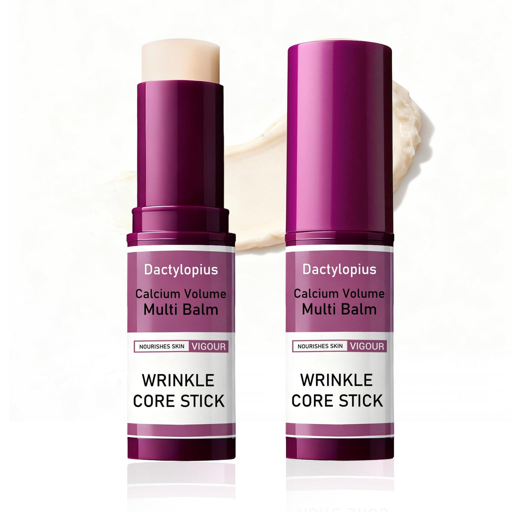Dactylopius Calcium Multi Balm Stick with Collagen & Oils – Hydration, Firmness & Elasticity for Face & Neck (2pc)