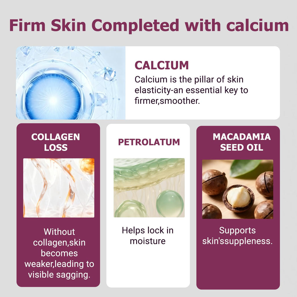 Dactylopius Calcium Multi Balm Stick with Collagen & Oils – Hydration, Firmness & Elasticity for Face & Neck (2pc)