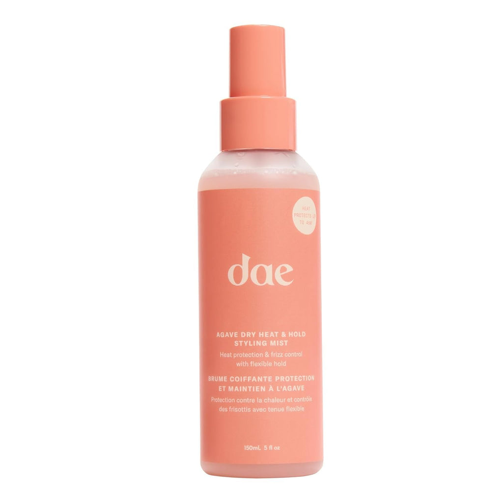 DAE Agave Dry Heat Protection Spray — Heat Protection Up to 450°F, Frizz Control & Light Hold (5 oz)
