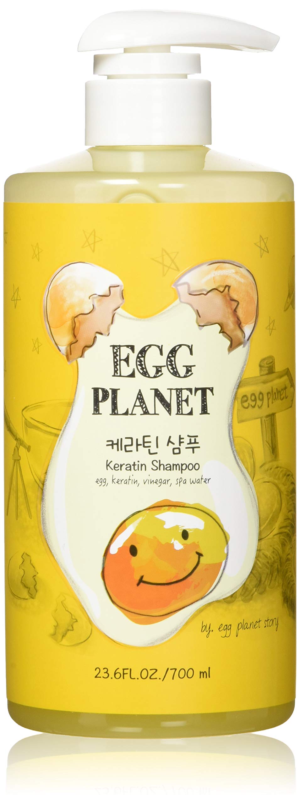 Daeng Gi Meo Ri Egg Planet Keratin Shampoo – Extreme Damage Care, Smooth Hair, 700ml
