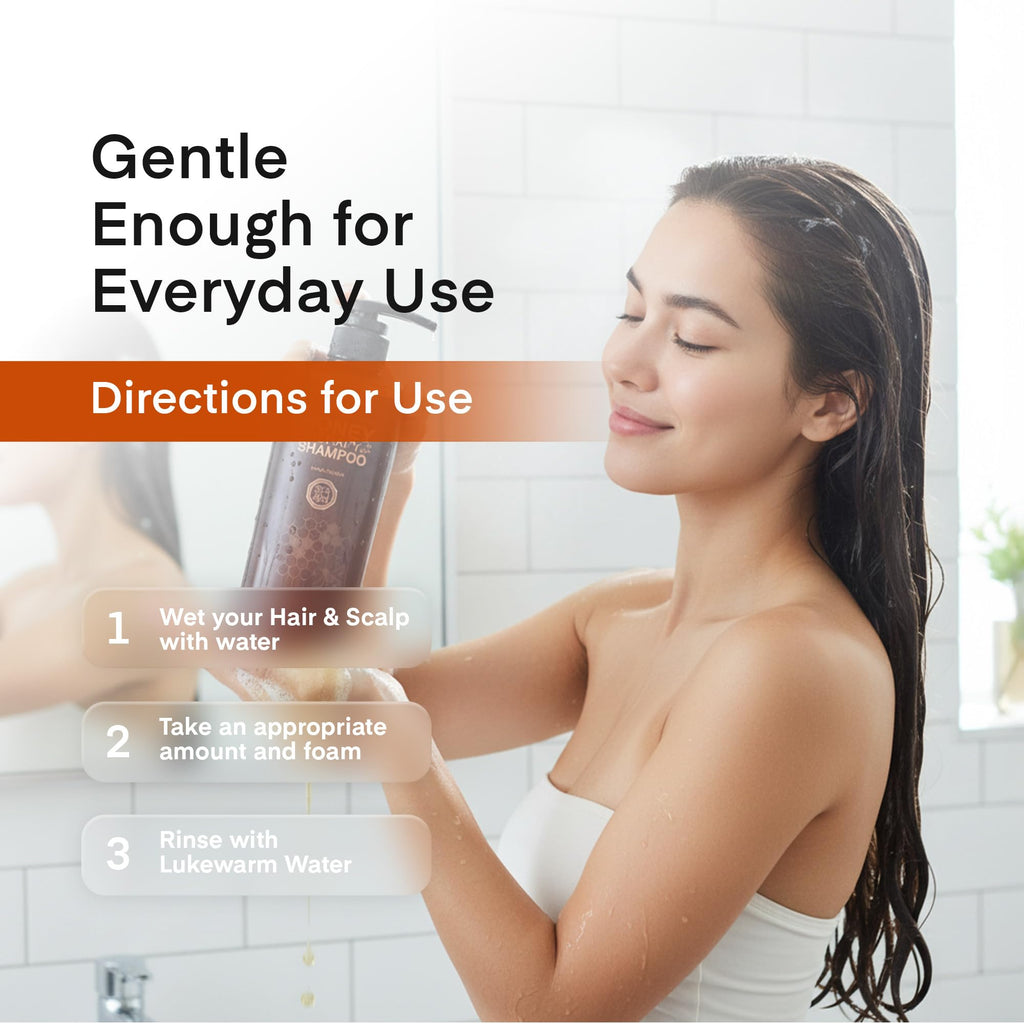 Daeng Gi Meo Ri Honey Therapy Plus Shampoo – Strengthen Thin Hair (500ml)