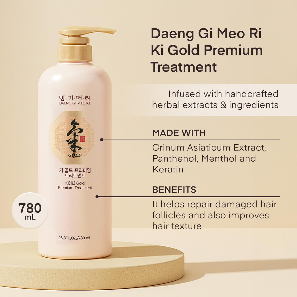 DAENG GI MEO RI Ki Gold Premium 2 Shampoo 780ml + Treatment 780ml Set