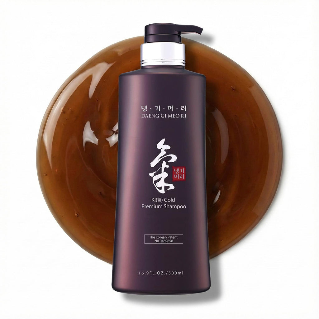 Daeng Gi Meo Ri Ki Gold Premium Shampoo – Hair Growth & Deep Moisture, No Artificial Color, 16.9 Fl Oz