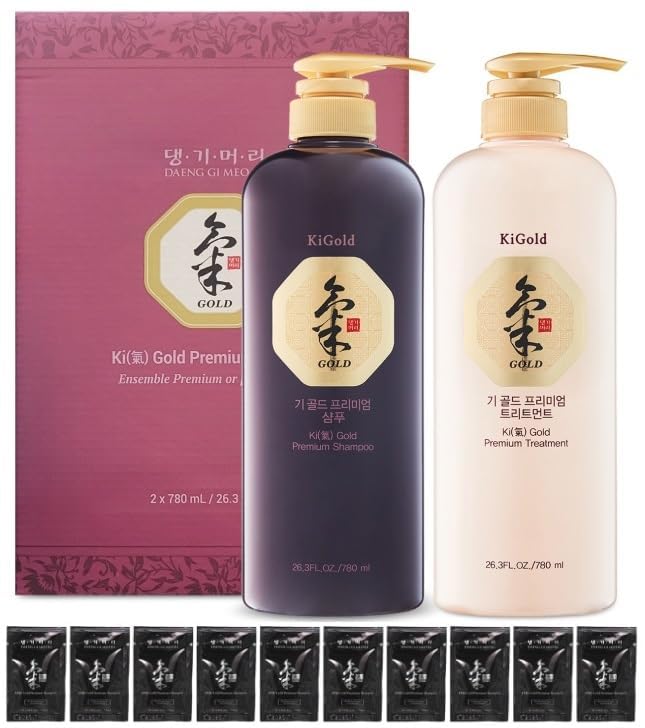 DAENG GI MEO RI Ki Gold Premium Shampoo & Treatment Set (10ml Travel Pouch)