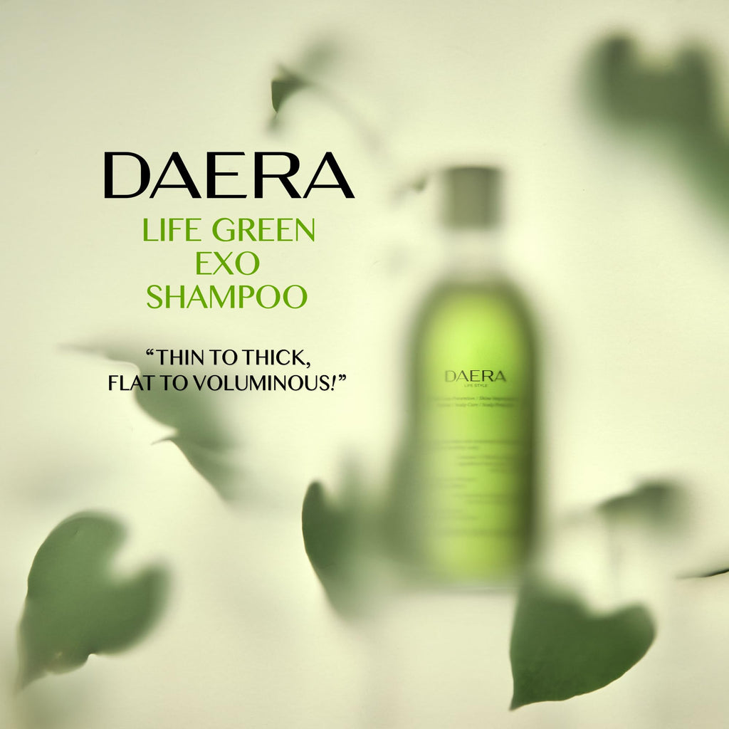 DAERA Life Green Exo Shampoo – Thinning Hair Thickening, 10.24 fl oz