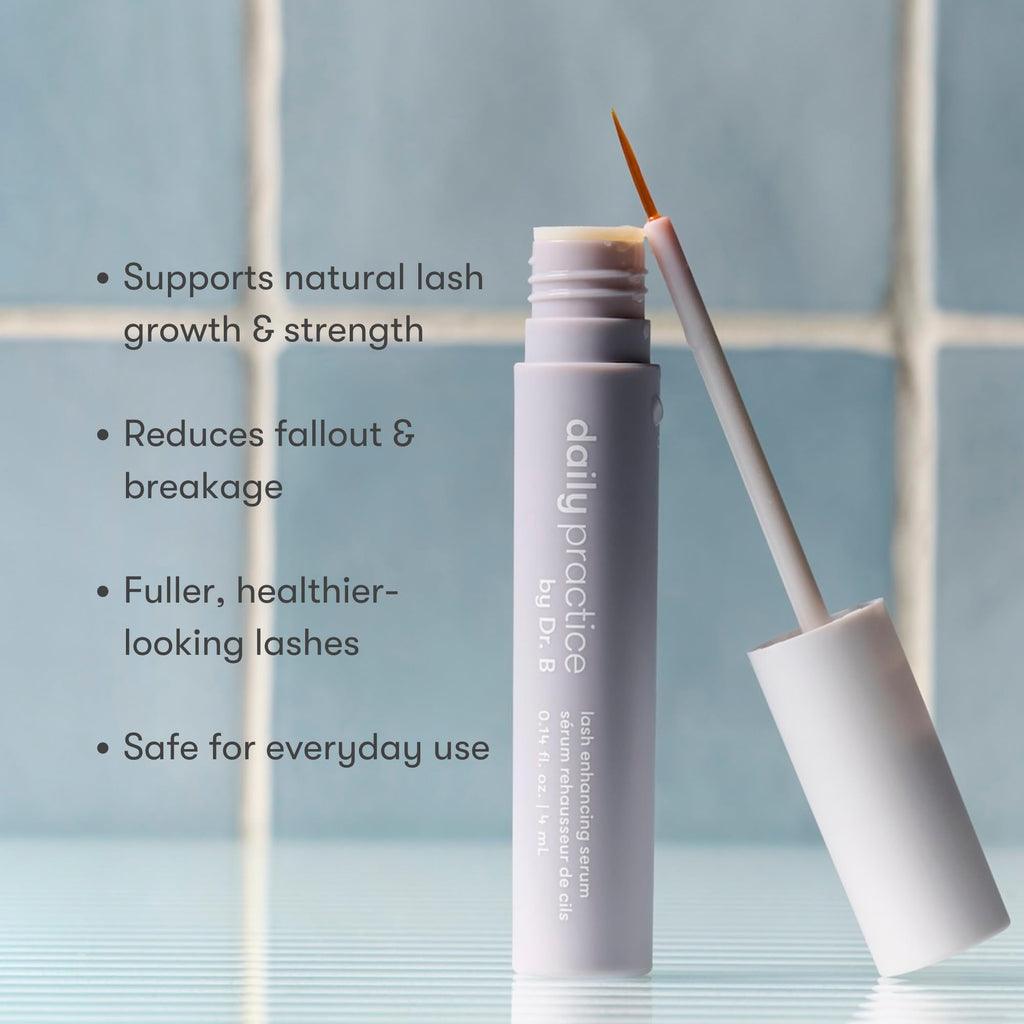 Daily Practice by Dr. B Lash Serum – Peptides, Biotin & Hyaluronic Acid for Lashes