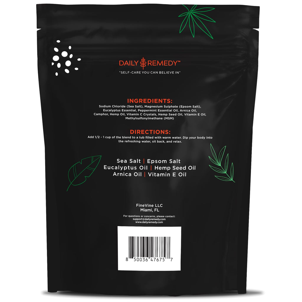 DAILY REMEDY Body Soak with Epsom Salt – Made in USA