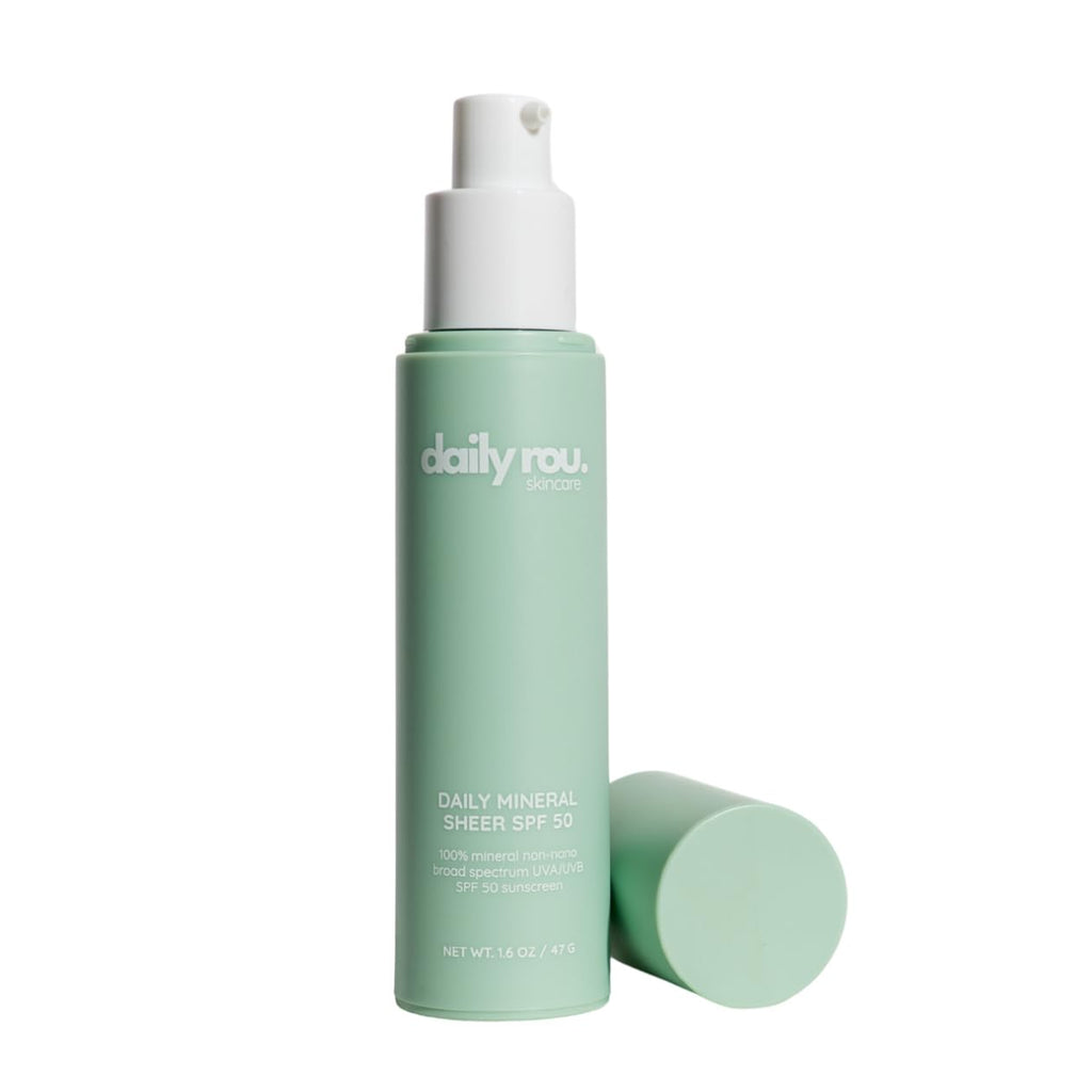 DailyRou Daily Mineral Sunscreen SPF 50 – Lightweight, Hydrating & Sheer Finish