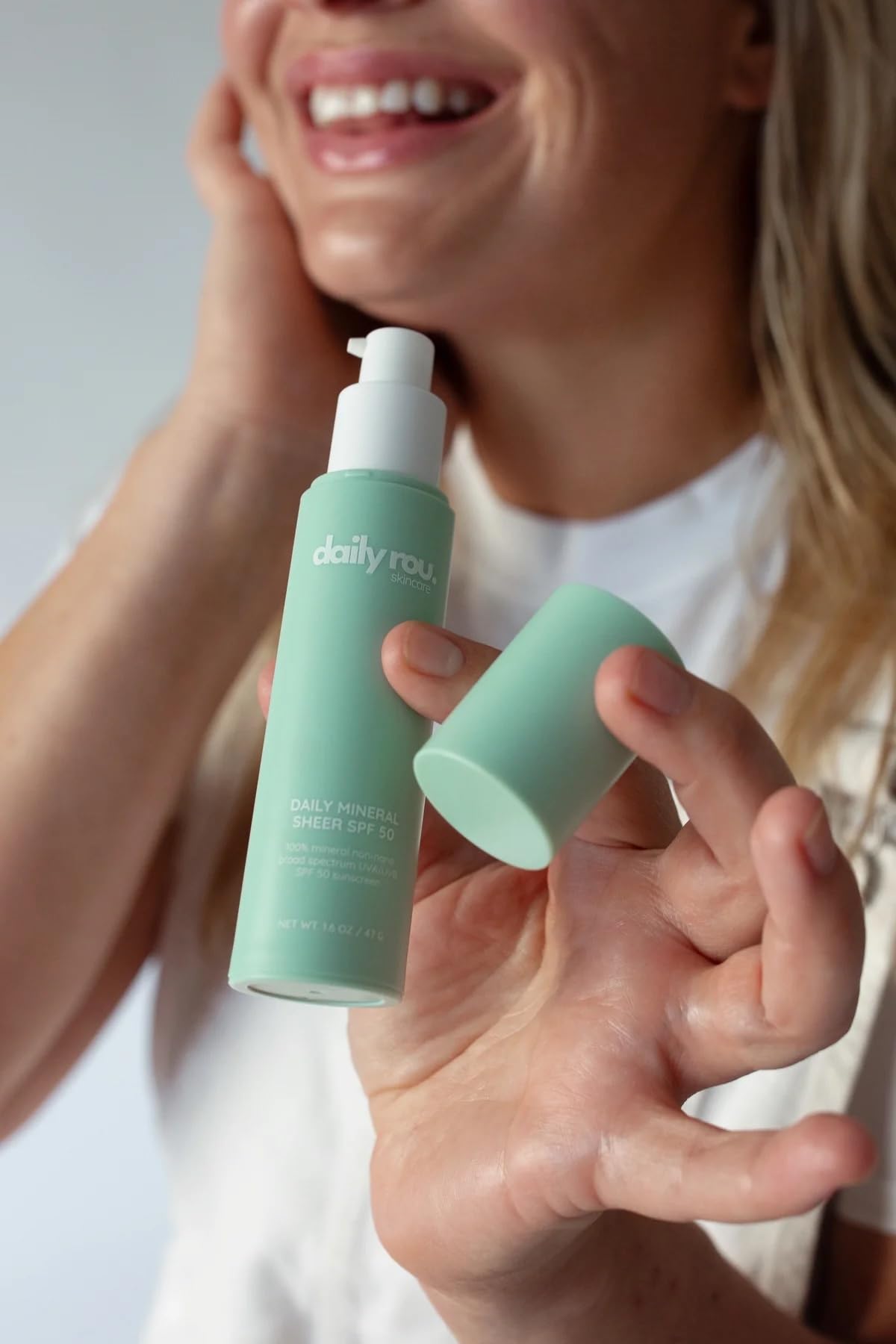 DailyRou Daily Mineral Sunscreen SPF 50 – Lightweight, Hydrating & Sheer Finish