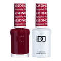 Daisy DND Gel Polish Set – Burgundy Mist 635 (0.5 fl oz) Gel + Lacquer Duo