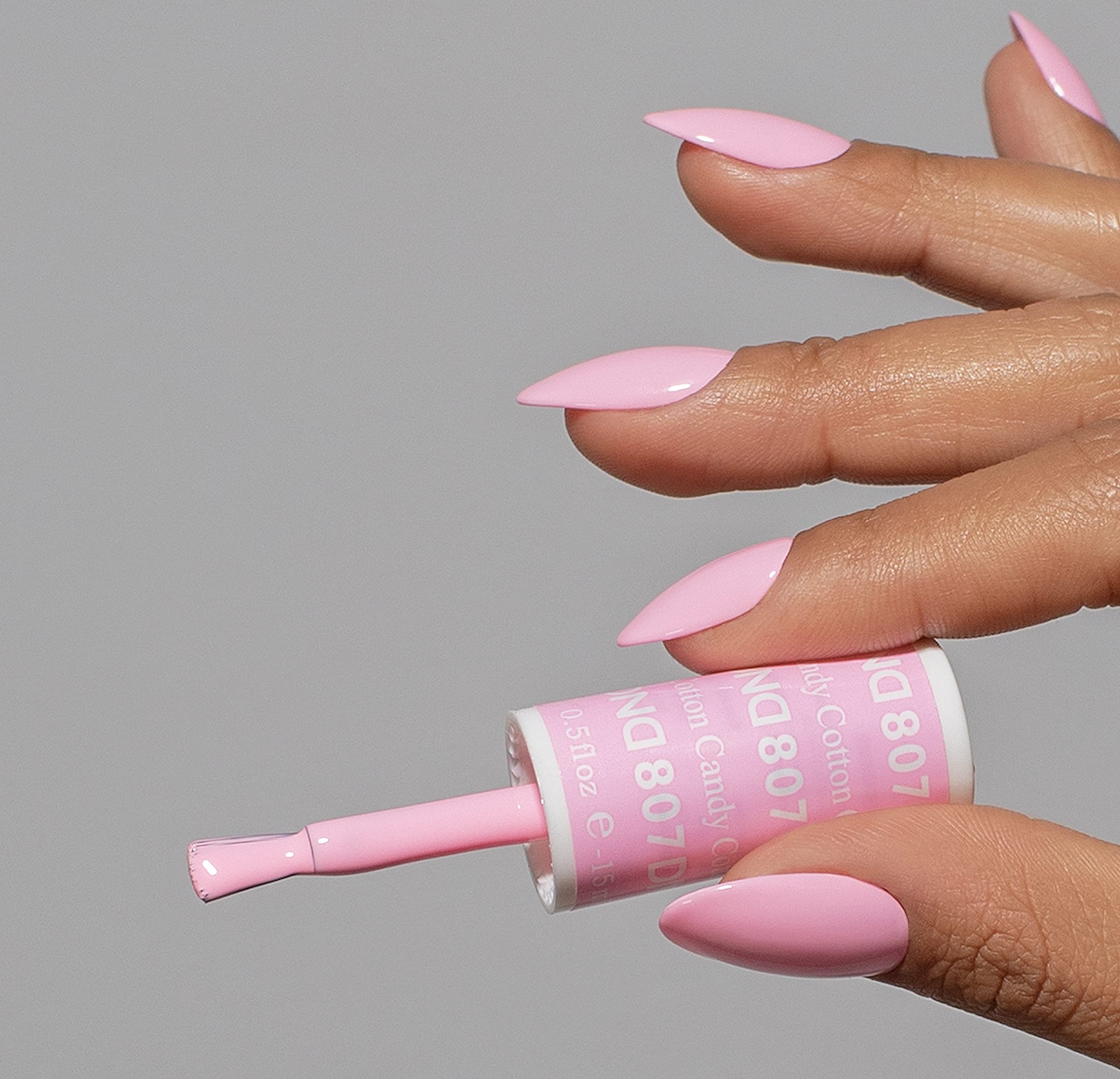 DAISY DND Gel Polish Set – Pink Collection Cotton Candy Duo Pack (0.5 Fl Oz Each)