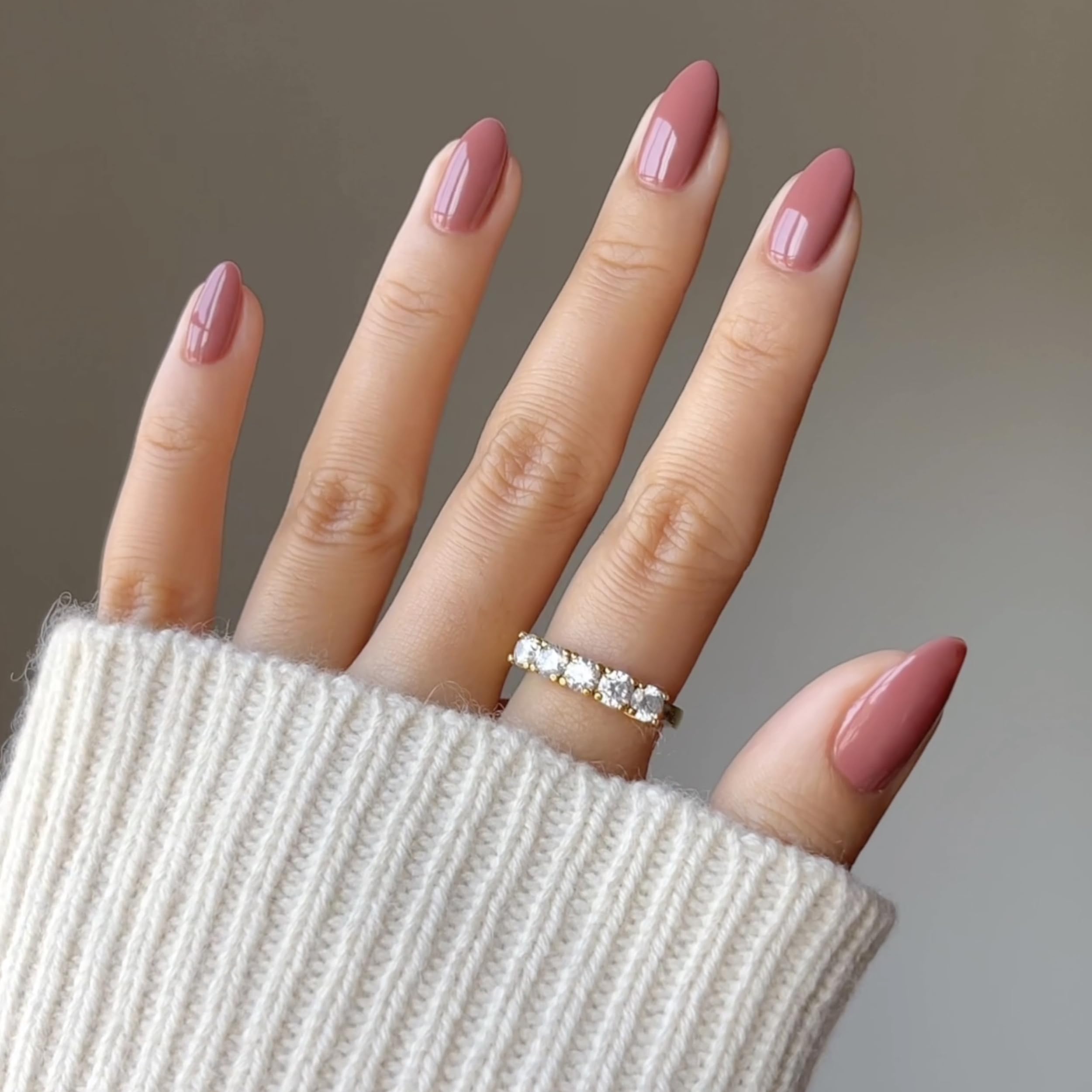 DAISY DND DC Gel Polish Set – Deep Nude Light Fawn 093 Gel + Lacquer Duo (0.5oz)