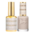 Daisy DND DC Gel Polish Set – Grey Collection Half Moon 301, UV/LED Gel Polish & Air Dry Lacquer Duo