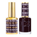 DAISY DND DC Gel Polish Set – Mud Oak Brown Collection, Chip-Free Duo (0.5 oz each)