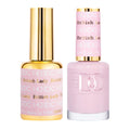 DAISY DND DC Gel Polish Set – Pink Collection (142 British Lady), UV/LED GelPolish & Air Dry Lacquer, 0.5 fl oz Each