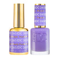 DAISY DND DC Purple Collection Gel Polish Set – 0.5 Fl Oz Each (Gel + Lacquer) 265 Pearly Purple