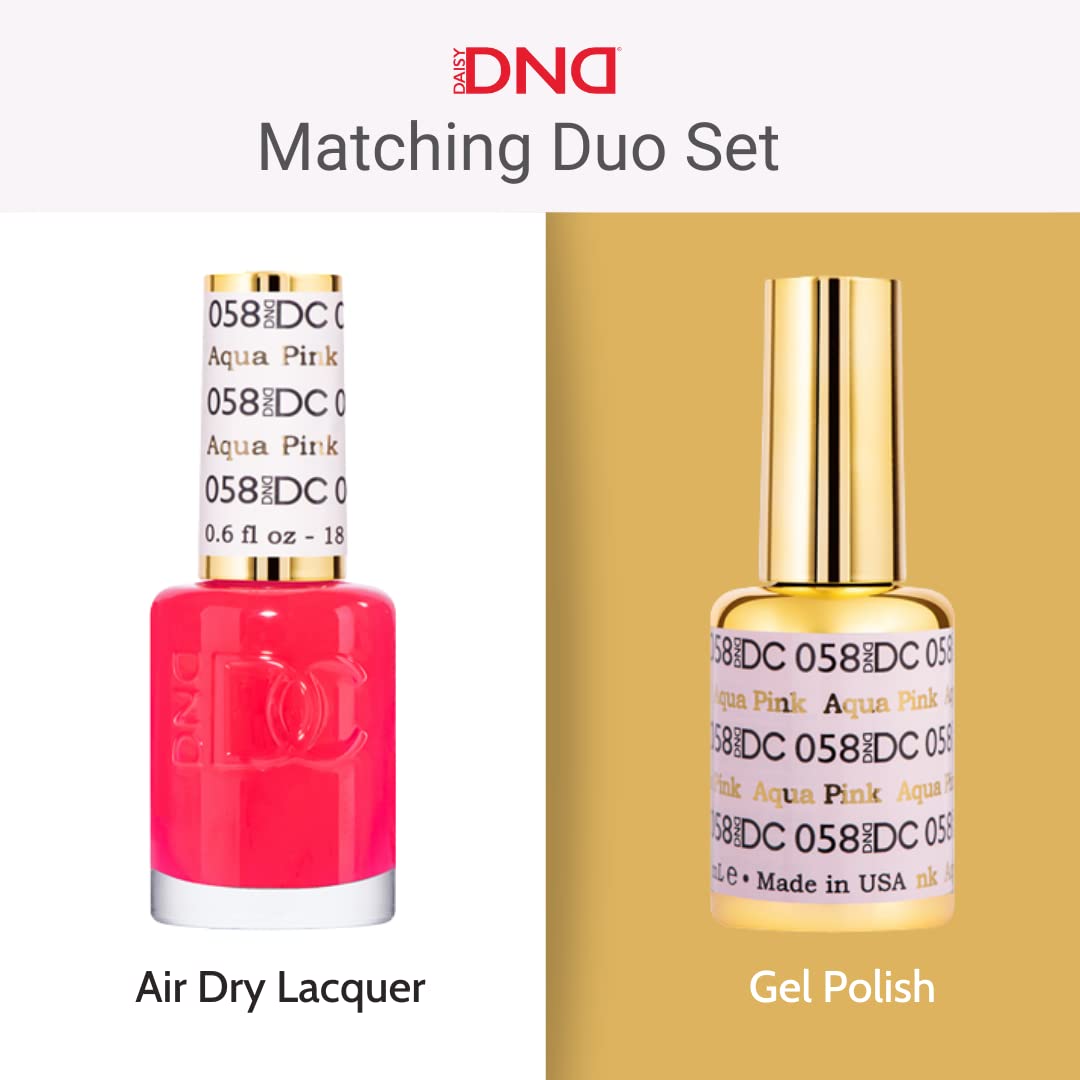 DAISY DND DC Purple Collection Gel Polish Set – 0.5 Fl Oz Each (Gel + Lacquer) 265 Pearly Purple