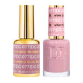 Daisy DND DC Gel Polish Set – Pink Collection Strawberry Latte | UV/LED Gel Polish & Air-Dry Lacquer Duo