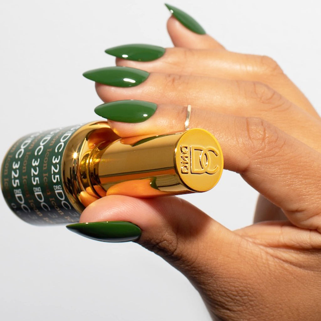 DAISY DND DC Gel Polish Set – Green Collection 326 Nightrider (Gel + Lacquer Duo)