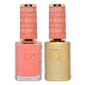 DAISY DND Diva Gel Polish Set – Coral Breeze First Class Collection, 0.5 Fl Oz x2